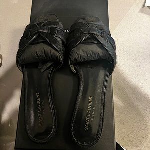 Saint Laurent Tribune Sandals